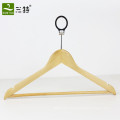 hotel anti-theft wooden hangers wholesale